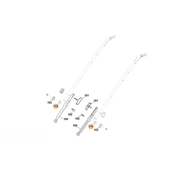 Stihl  Sprężyna talerzowa A28 9485 648 1795